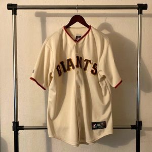 Buster Posey Official 2010 World Series fall classic jersey
